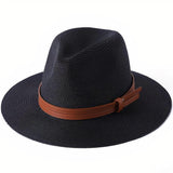 Chapéu panamá preto m (56-58 cm)
