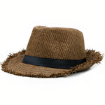 Chapéu trilby de palha título por defeito