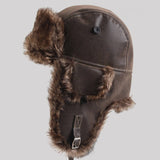 Chapéu ushanka castanho