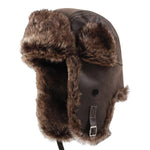 Chapéu ushanka castanho