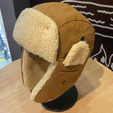 Chapéu ushanka vintage anos 50 sem óculos