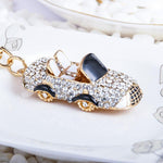 Chaveiro brilhante carro preto