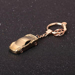Chaveiro luxuoso carro ouro