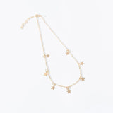 Choker estrela ouro