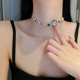 Choker multicolor título por defeito