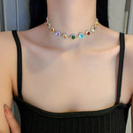 Choker multicolor título por defeito