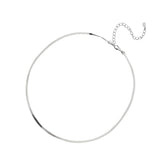 Choker prata título por defeito