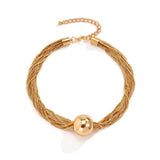 Choker sedutor moderno ouro