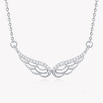 Colar anjo de prata com diamante valor por defeito título