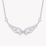 Colar anjo de prata com diamante valor por defeito título