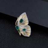 Colar borboleta ágata verde valor por defeito título