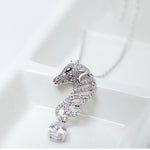 Colar cavalo diamante diamante