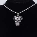 Colar caveira baphomet valor por defeito título