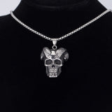 Colar caveira baphomet valor por defeito título