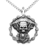 Colar caveira biker valor por defeito título