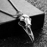Colar caveira de corvo valor por defeito título