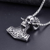 Colar caveira e martelo de thor valor por defeito título