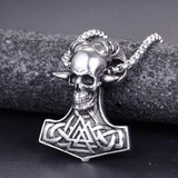 Colar caveira e martelo de thor valor por defeito título