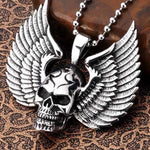 Colar caveira hells angels valor por defeito título