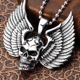 Colar caveira hells angels valor por defeito título