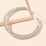 Colar choker diamante título por defeito