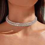 Colar choker diamante título por defeito