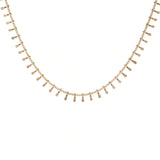 Colar choker dourado título por defeito