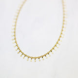 Colar choker dourado título por defeito