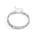 Colar choker em corrente