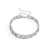 Colar choker em corrente
