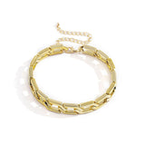 Colar choker em corrente