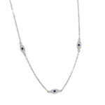 Colar choker olho gira-discos