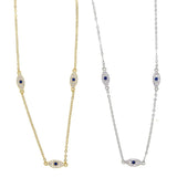 Colar choker olho