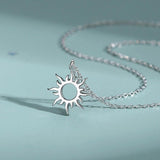 Colar com pingente de sol valor por defeito título
