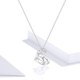 Colar coração origami valor por defeito título