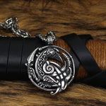 Colar corvo viking valor por defeito título