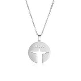 Colar cristo redentor prata