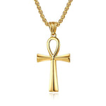 Colar cruz ankh