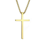 Colar cruz de deus ouro