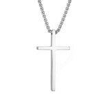 Colar cruz de deus prata