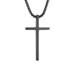 Colar cruz de deus preto