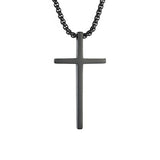 Colar cruz de deus preto