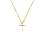 Colar cruz metal dourado valor por defeito título