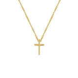 Colar cruz metal dourado valor por defeito título