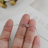 Colar de pérolas rosa