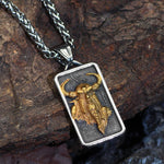 Colar deus odin dourado valor por defeito título
