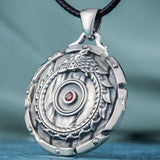 Colar dragão ouroboros prata valor por defeito título
