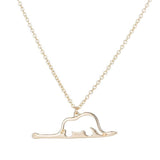 Colar elefante discreto ouro