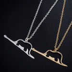 Colar elefante discreto