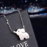 Colar elefante minimalista valor por defeito título
